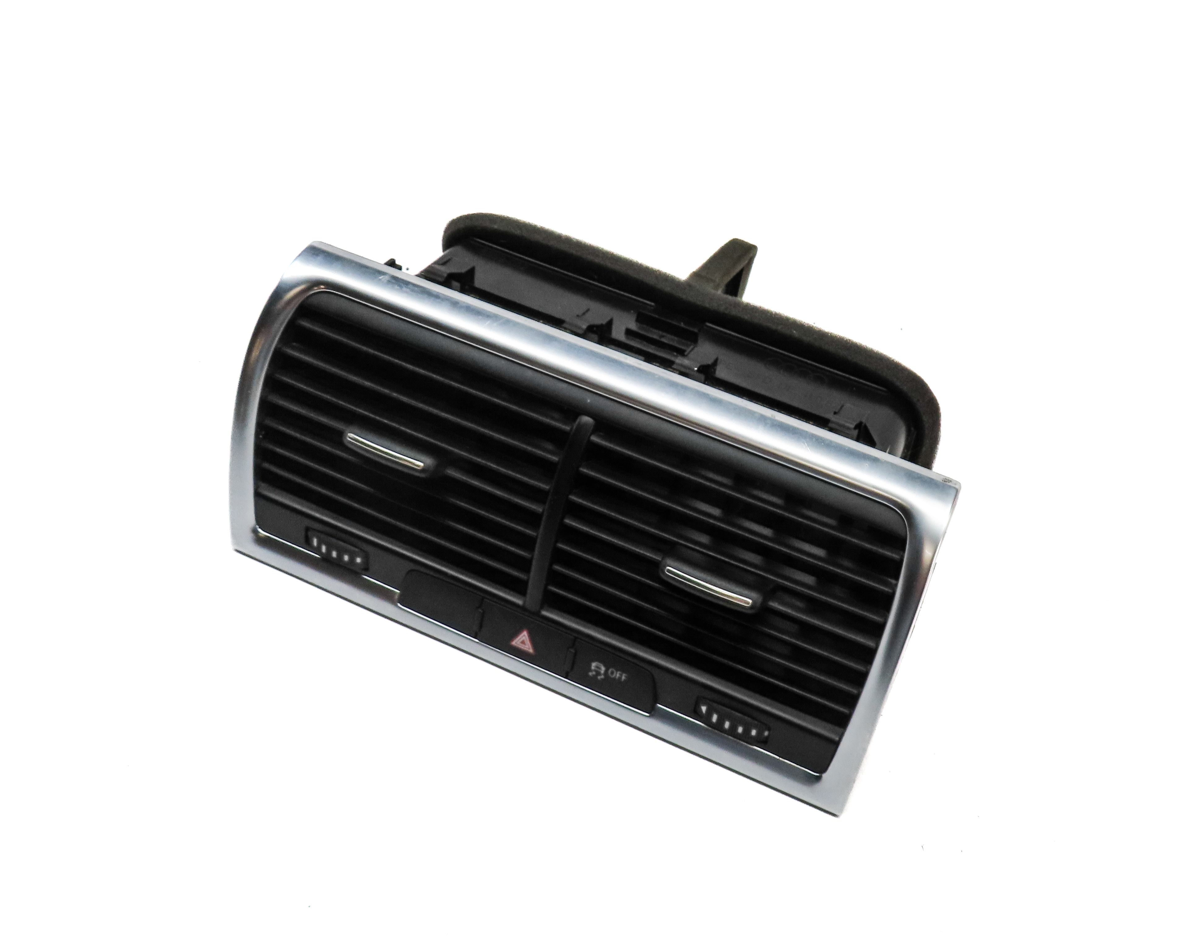 2014 AUDI Q7 (4L) FRONT CENTER DASH HEAT AIR AC HVAC DUAL VENT (Black) — exact item pictured